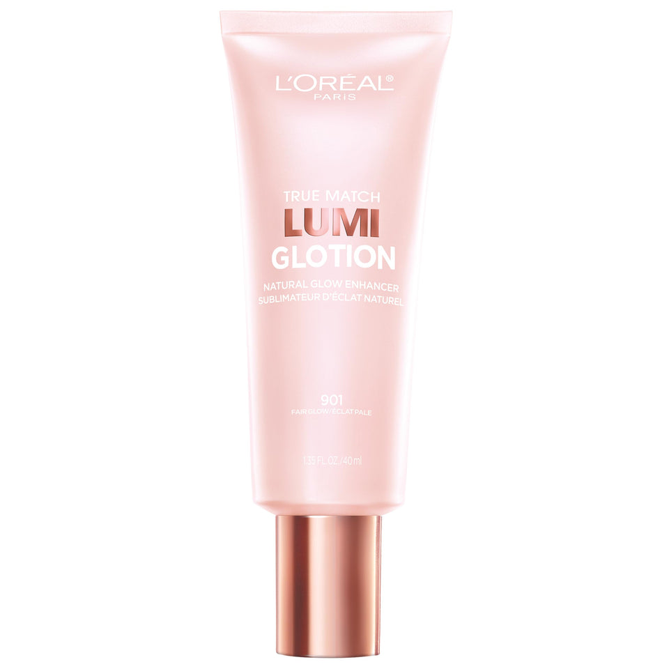 L'Oreal Paris front packaging showing compact glow drops and clear branding