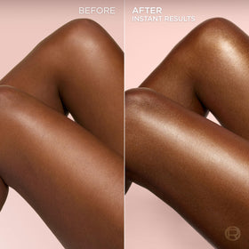 L'Oreal Paris displayed on vanity suggesting daily routine convenience and glow