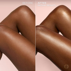 L'Oreal Paris shades lineup of Lumi Glotion XL showing color choices and versatility benefit