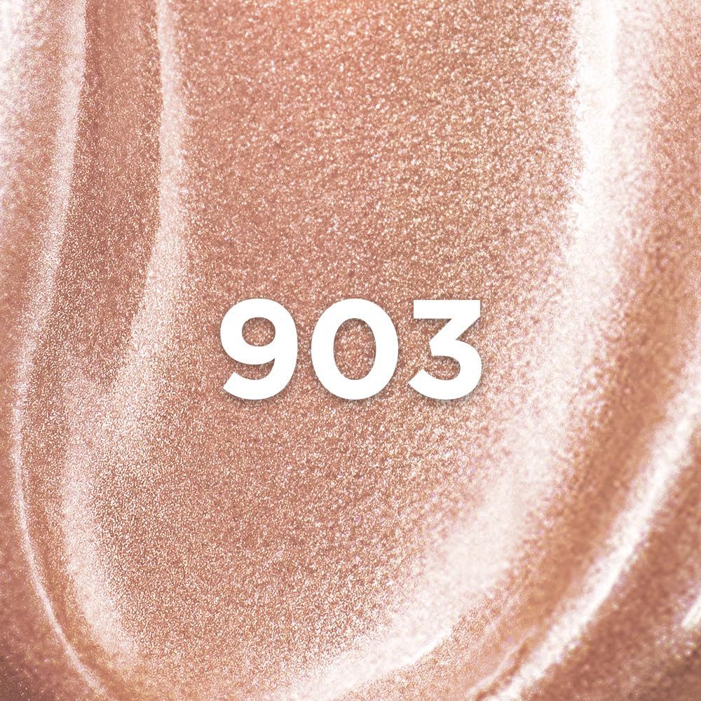 L'Oreal Paris texture close-up of lightweight luminous lotion for smooth blending
