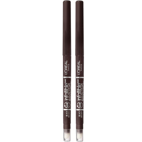 L'Oreal Paris mechanical eyeliner front packaging showing product and shade benefit