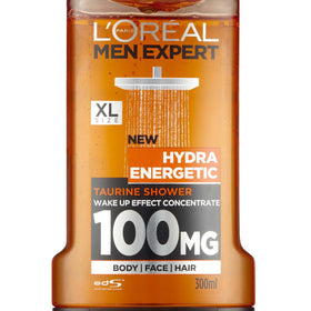 L'Oreal Paris Men Expert pump close-up highlighting texture and easy-dispense convenience