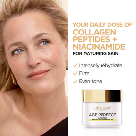 L'Oreal Paris open jar revealing smooth moisturizing cream