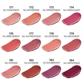 L'Oreal Paris back label with ingredients and shade name for informed purchase