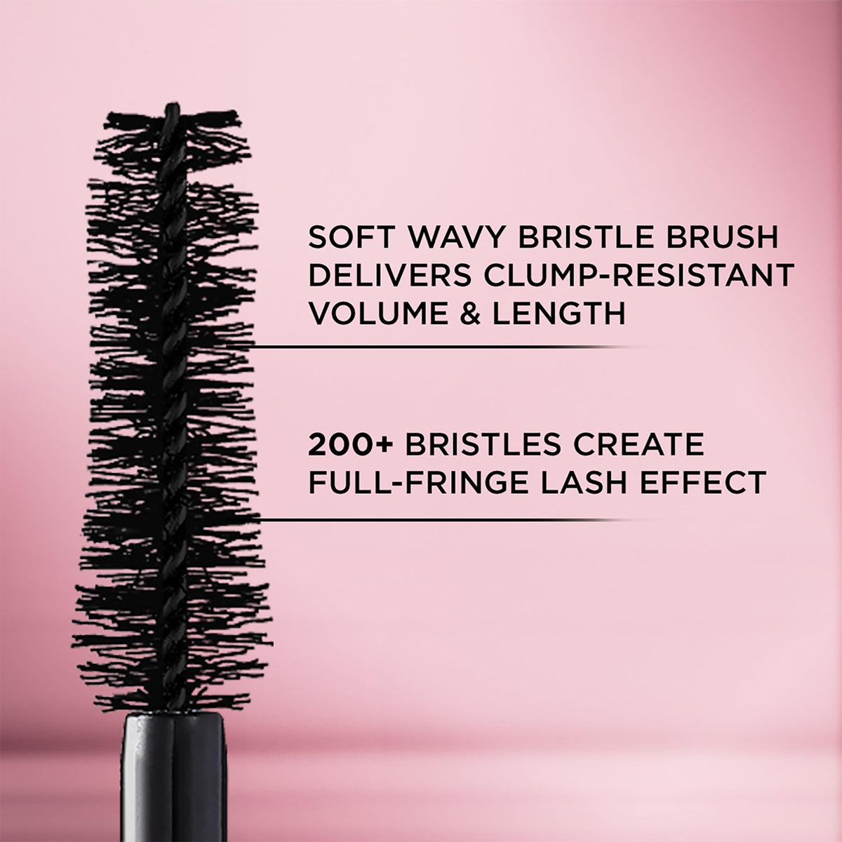 L'Oreal Paris open tube with wand demonstrating easy application