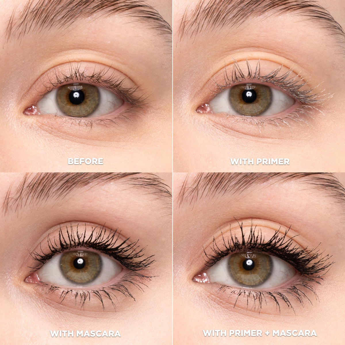 L'Oreal Paris primer wand close-up displaying brush shape for precise application