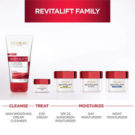 L'Oreal Paris pump dispensing product with hand for size comparison and convenience