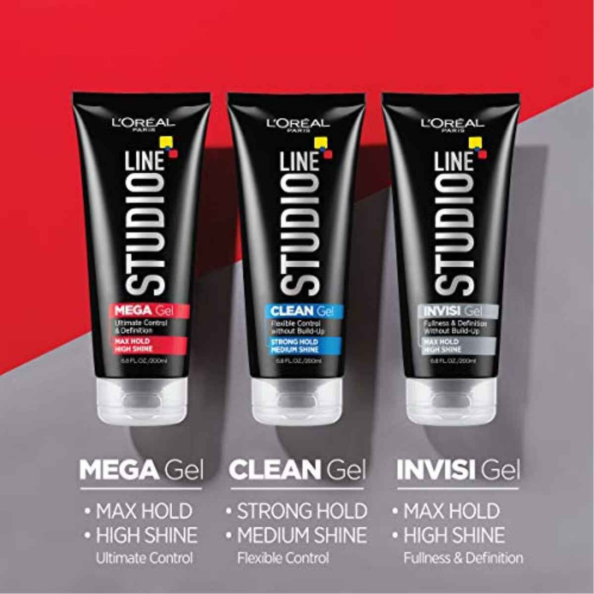 L'Oreal Paris putty used on styled hair in lifestyle scene adding texture and natural control
