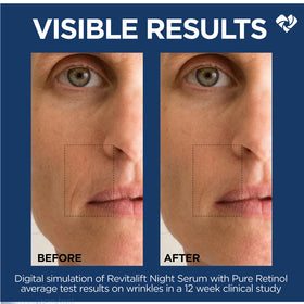 L'Oreal Paris serum texture close-up highlighting lightweight absorbency