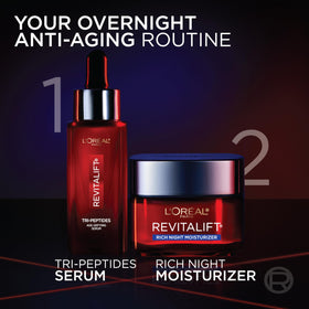 L'Oreal Paris cream spread on skin showing buttery hydration effect