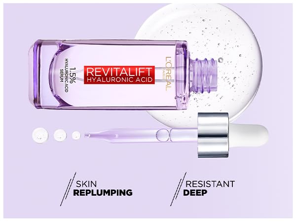 L'Oreal Paris serum paired with moisturizer to illustrate layering benefits
