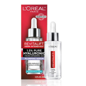 L'Oreal Paris front packaging showing product and branding that assures hydration