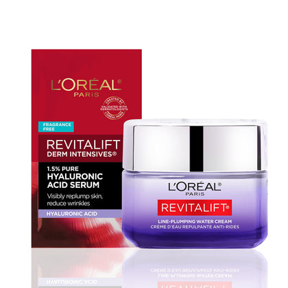 L'Oreal Paris front packaging showing product jar and label for clarity