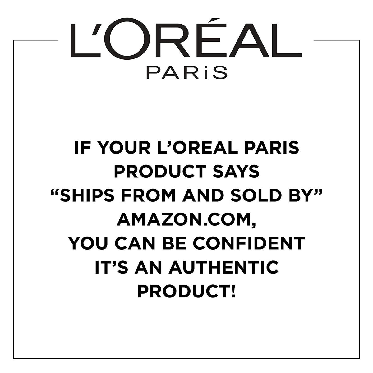 L'Oreal Paris on bathroom vanity showing everyday morning routine