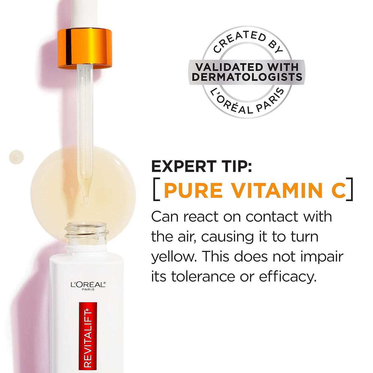 L'Oreal Paris included moisturizer sample beside serum for complementary hydration benefit