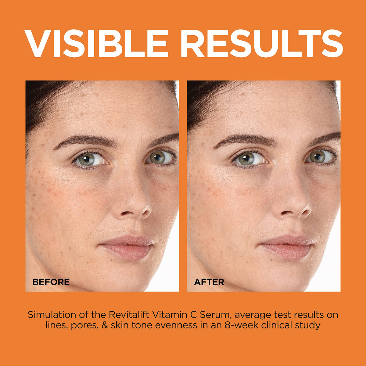 L'Oreal Paris hands pumping serum to demonstrate easy dispensing and precise dosing