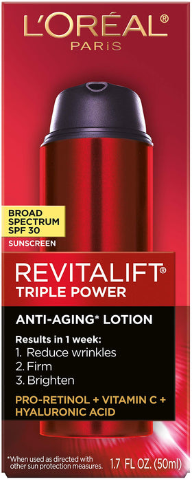 L'Oreal Paris pump dispenser detail for controlled daily use