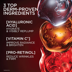 L'Oreal Paris vitamin C ingredient shot conveying brighter, even tone