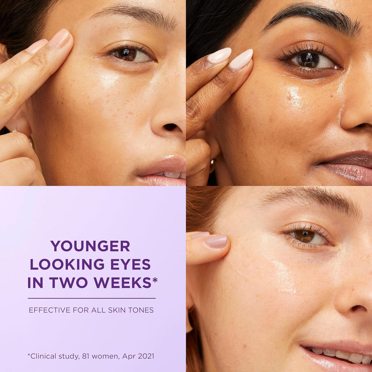 L'Oreal Paris hyaluronic serum texture dispensed to show lightweight hydration