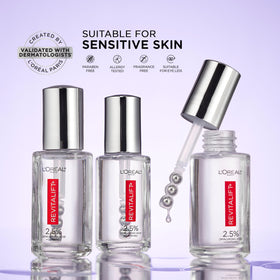 L'Oreal Paris serum placed in refrigerator illustrating enhanced cooling benefit