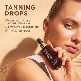 L'Oreal Paris application on face and neck for natural glow