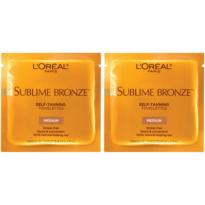 L'Oreal Paris front packaging showing two-pack benefit