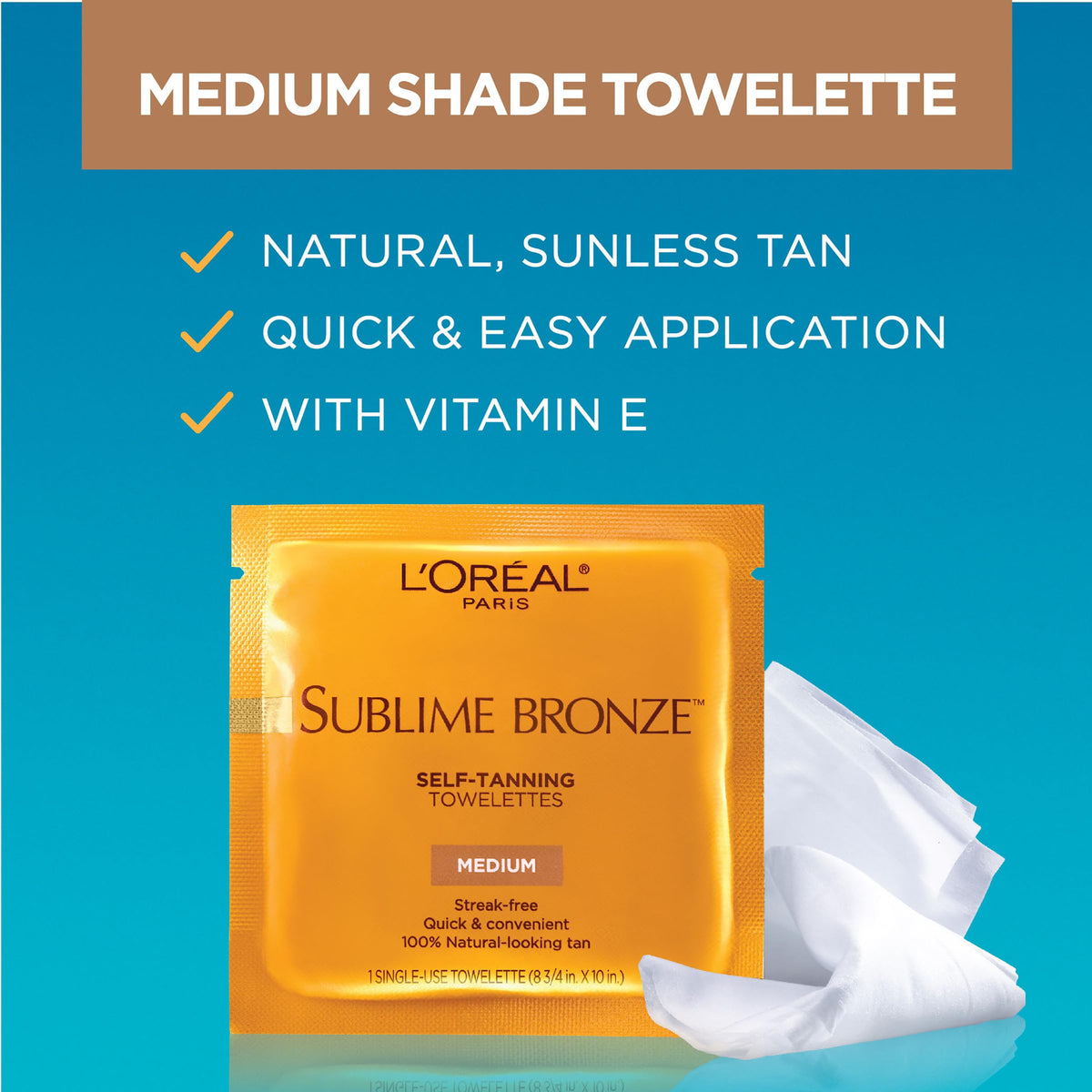 L'Oreal Paris product on bathroom vanity demonstrating routine