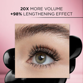 L'Oreal Paris formula texture swirl illustrating smooth, buildable finish