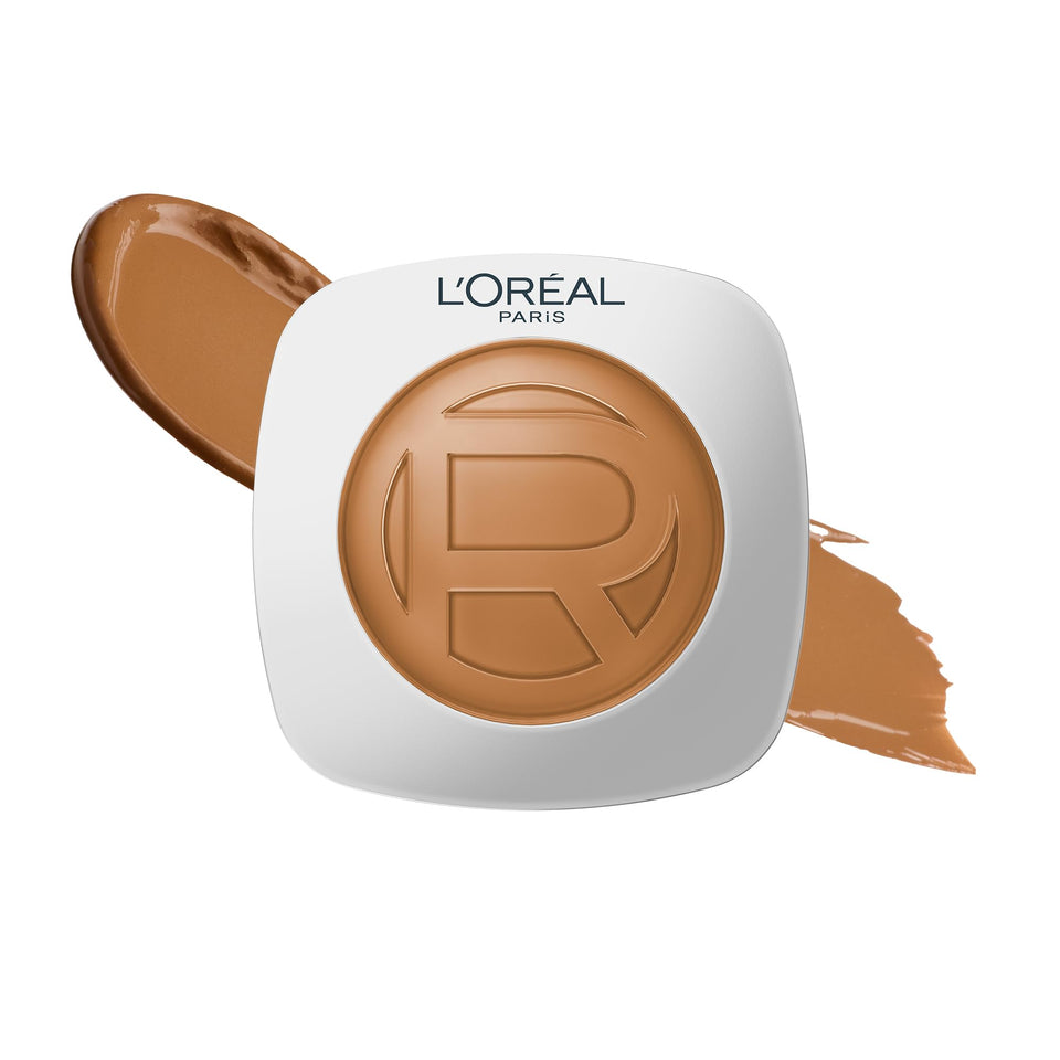 L'Oreal Paris front compact showing product and shade identification benefit quick selection