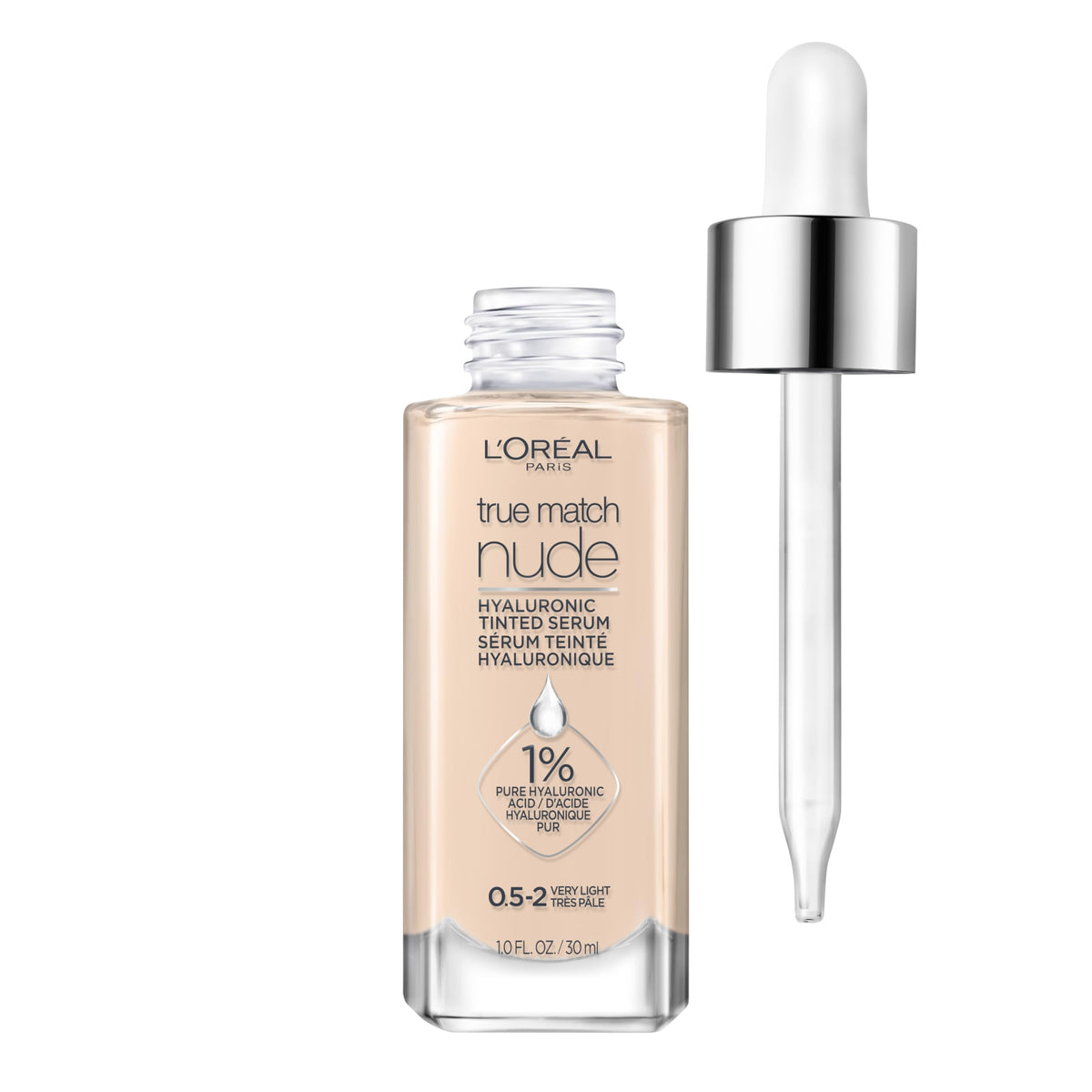 L'Oreal Paris front packaging showing shade and bottle for easy selection