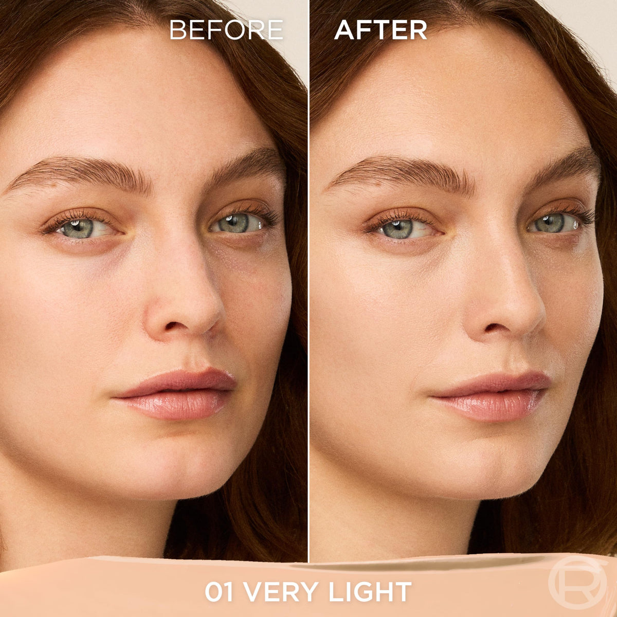 L'Oreal Paris teardrop applicator poised for precise, mess-free application benefit