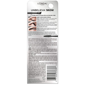 L'Oreal Paris gel texture swatch illustrating buildable color and smooth finish