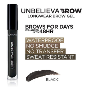 L'Oreal Paris tube next to common items for scale showing compact travel benefit