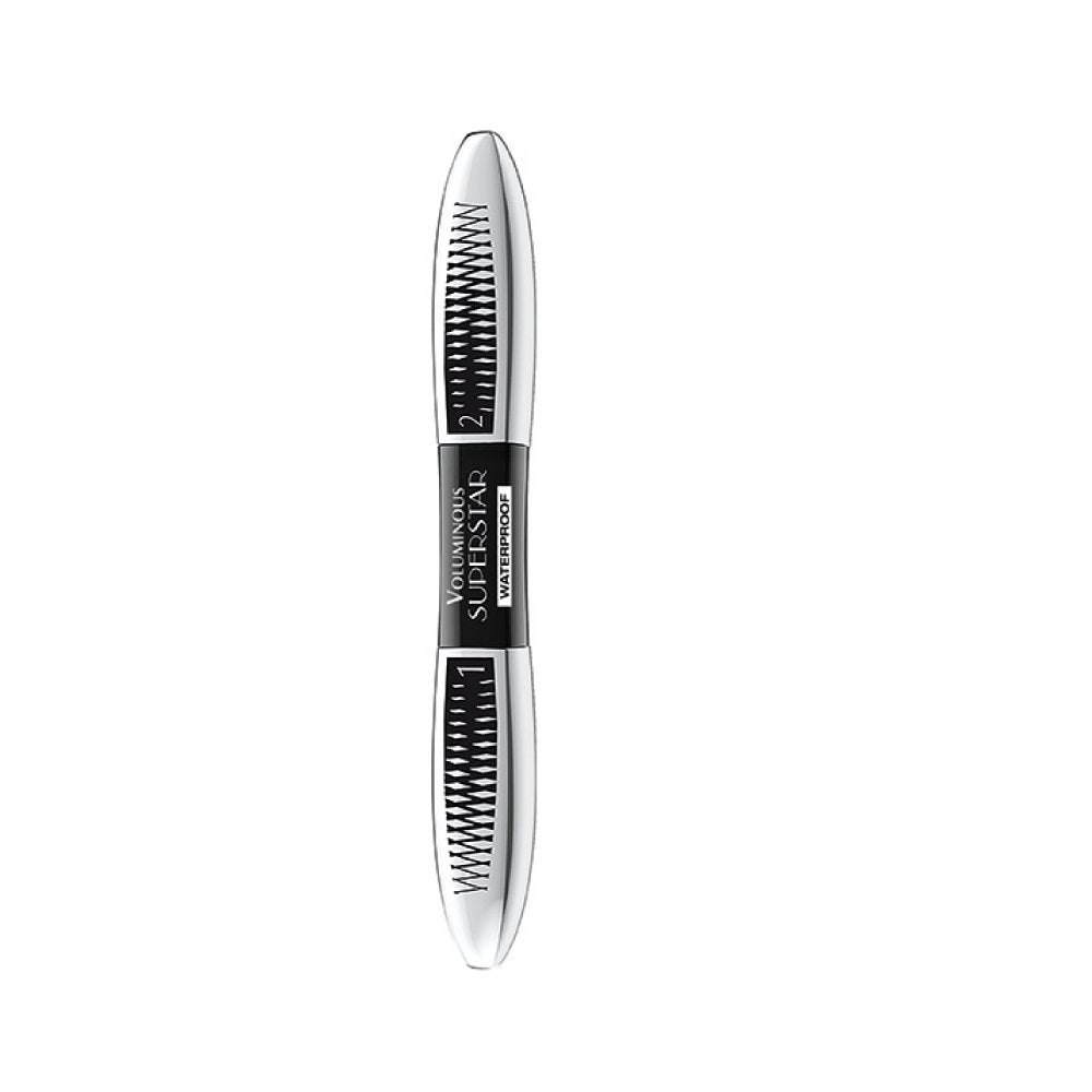 L'Oreal Paris close-up of wand and fiber texture, shows product grip for volume