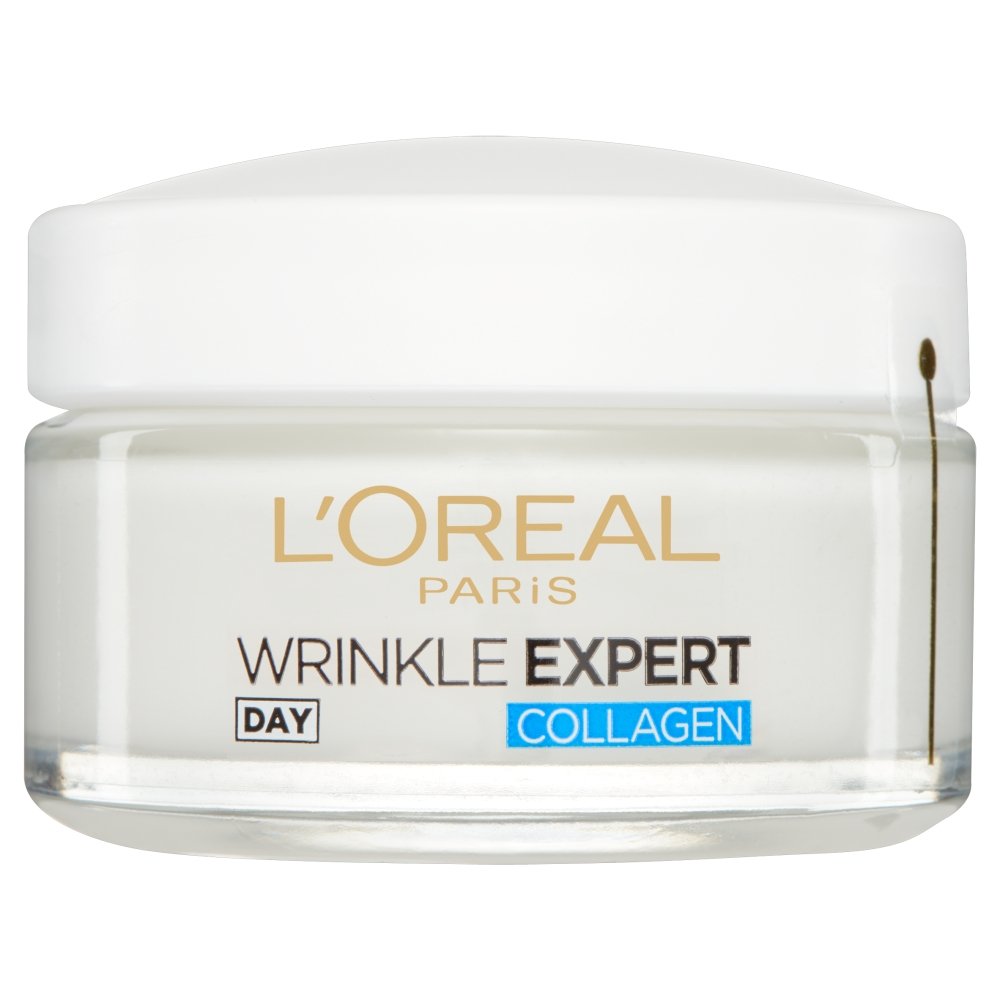 L'Oreal Paris cream held in hand to show 50ml scale and travel-friendly benefit