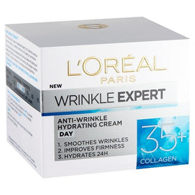 L'Oreal Paris day cream on bathroom shelf in routine setting supporting daily use benefit