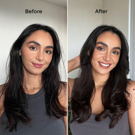 L'Oréal Professionnel Paris before and after split ends for improved appearance