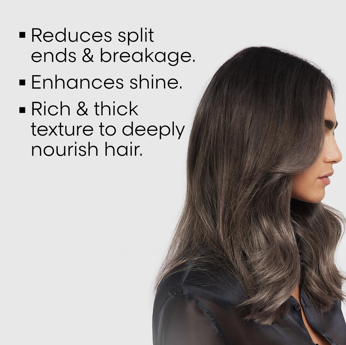 L'Oréal Professionnel Paris filler molecule depiction highlighting thickening action