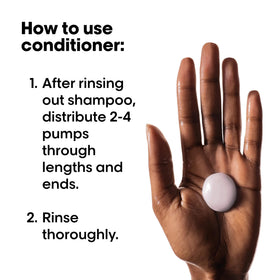L'Oréal Professionnel Paris conditioner in hand demonstrating easy spread