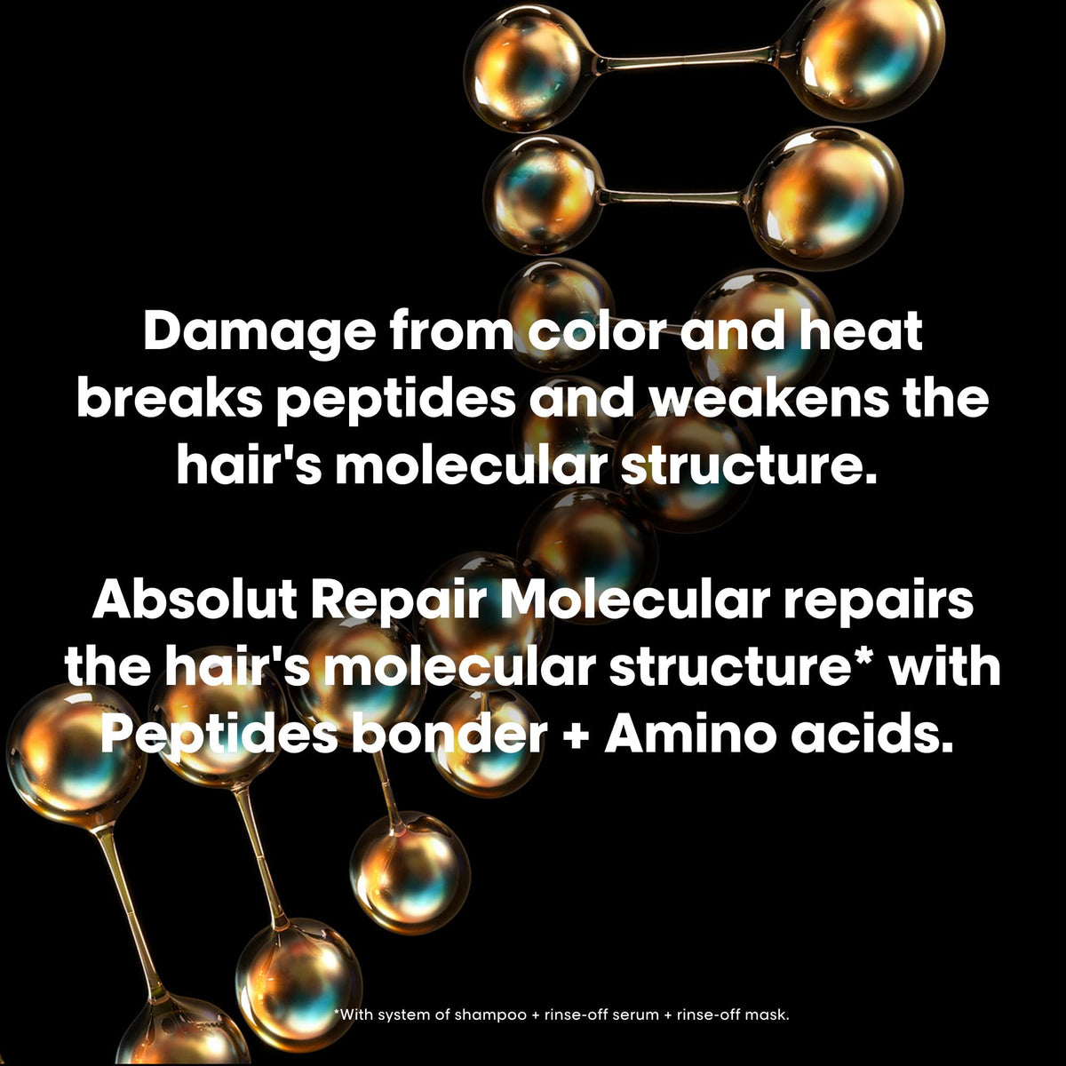 L'Oréal Professionnel finished hairstyle outdoors showing smoother shinier hair