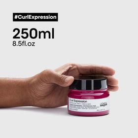 L'Oréal Professionnel Paris mask ingredient label detail highlighting paraben-free benefit