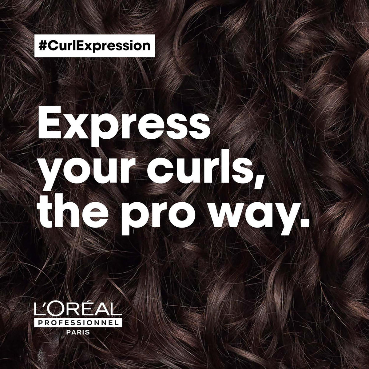 L'Oréal Professionnel Paris mask in salon setting showing professional-quality results
