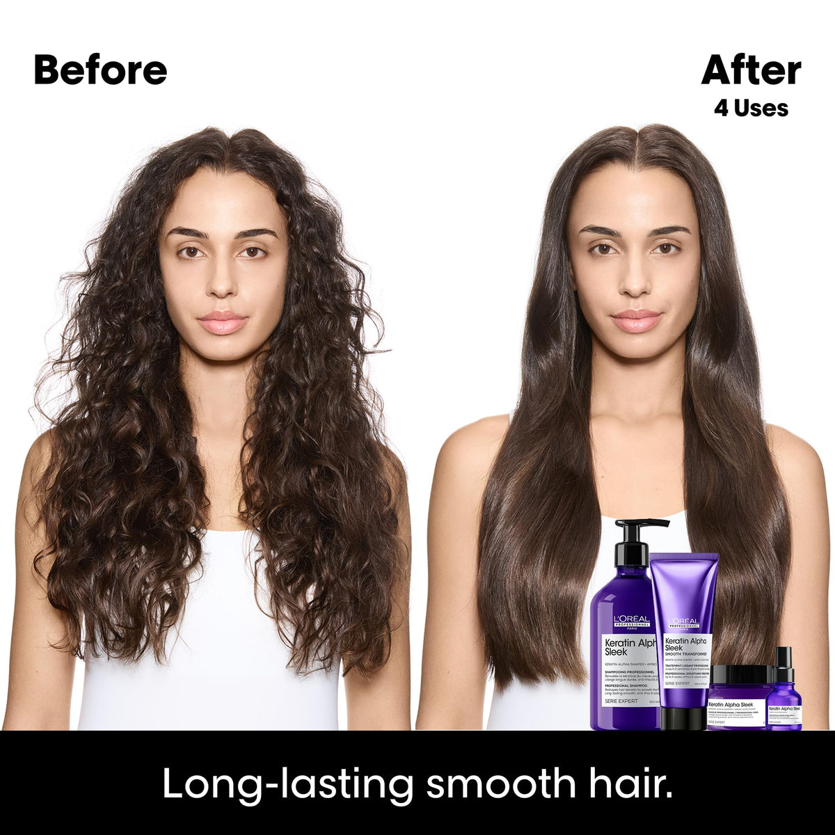 L'Oréal Professionnel close-up of formula highlighting keratin and amino-acid benefits