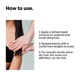 L'Oréal Professionnel Paris before-and-after smoothing effect reducing frizz visibly