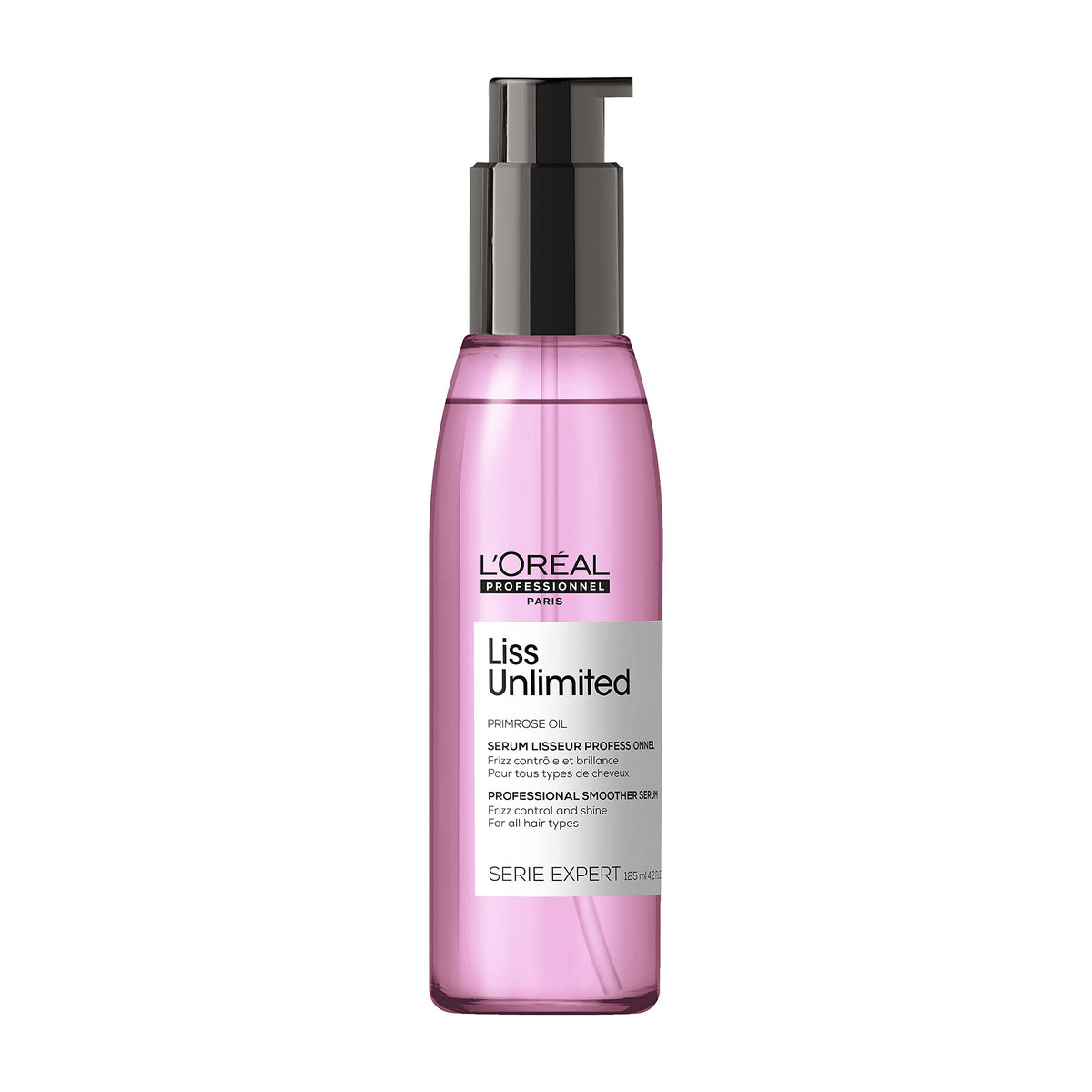 L'Oréal Professionnel Paris front packaging showing serum bottle and label benefits