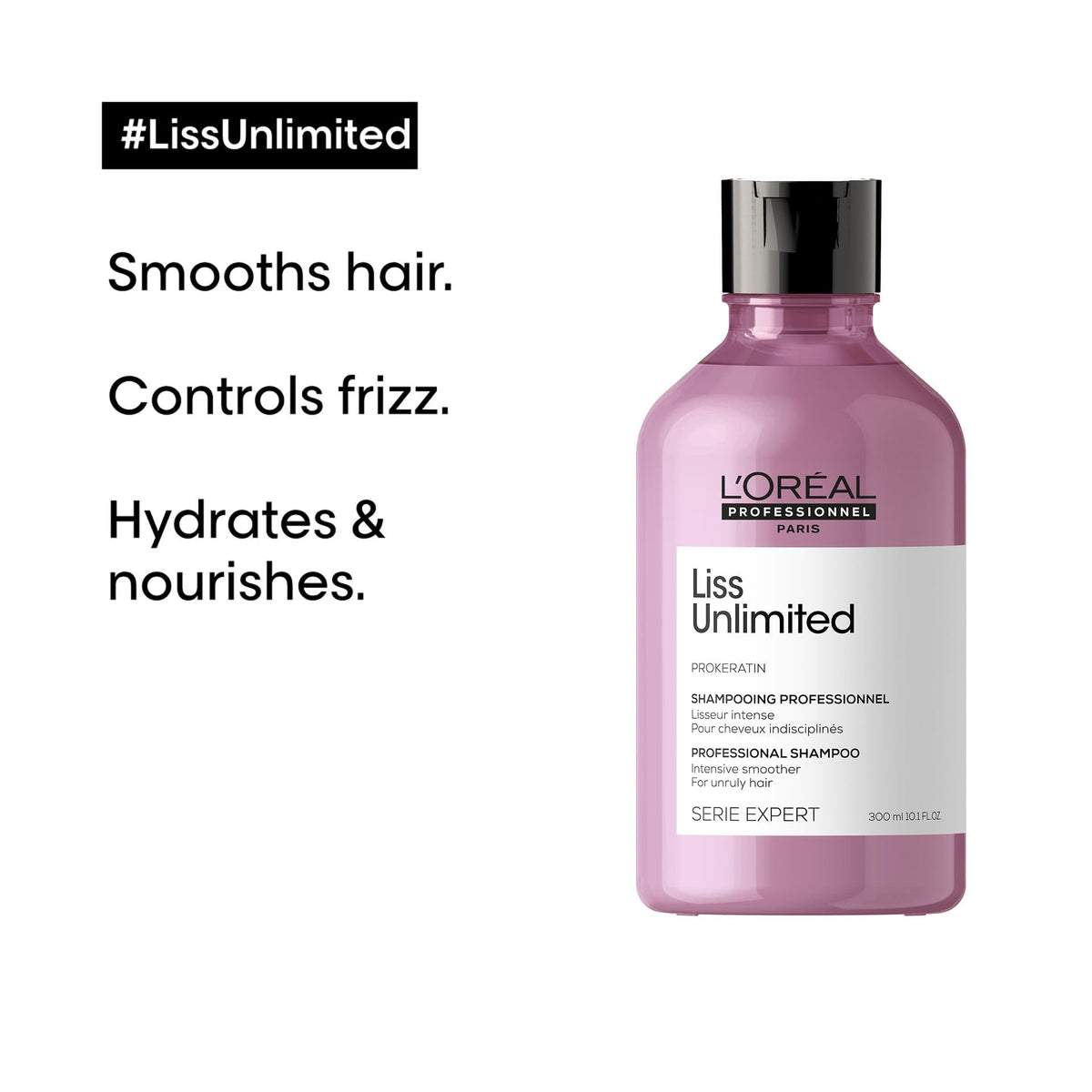 L'Oréal Professionnel Paris close-up lather texture for gentle cleansing benefit