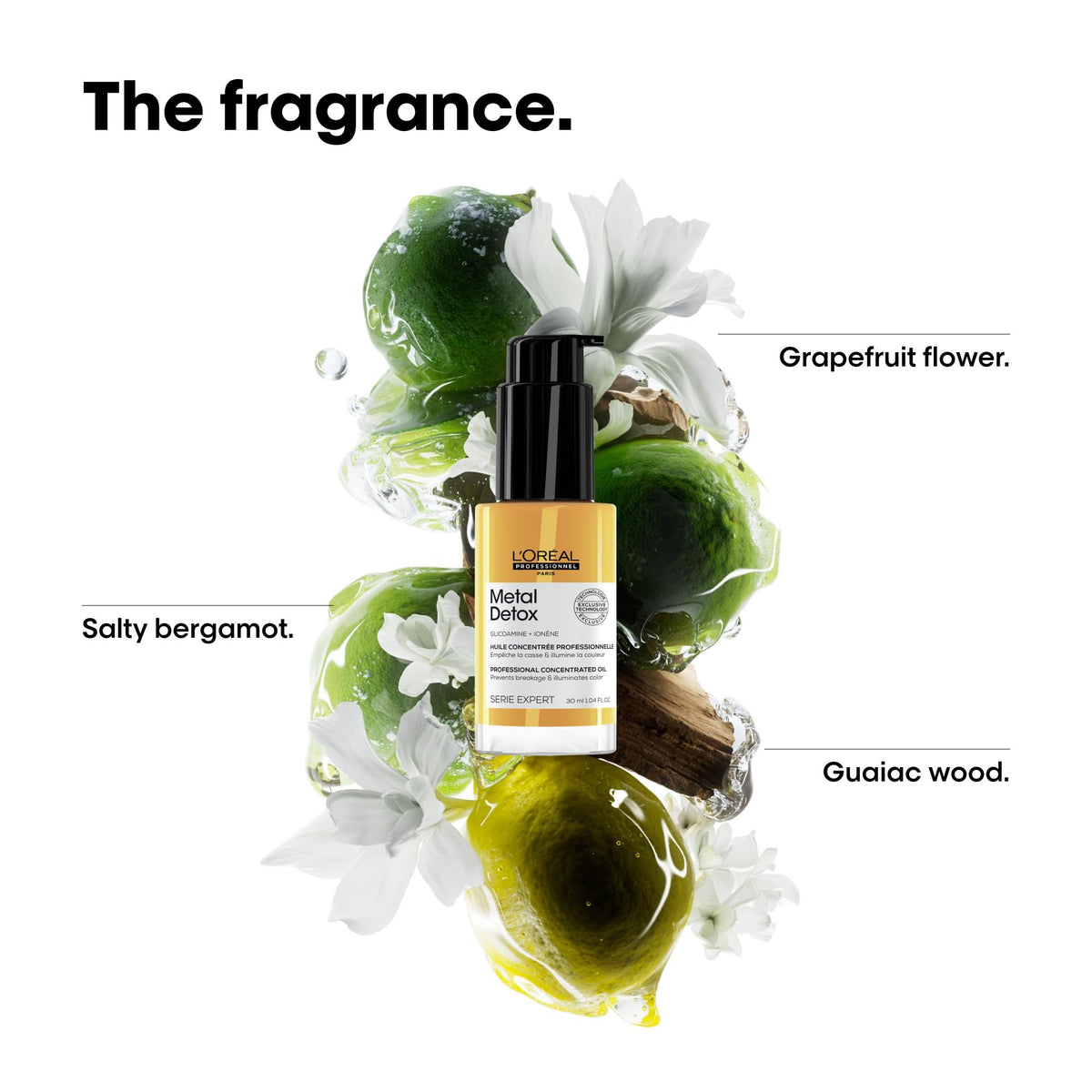 L'Oréal Professionnel Paris applying oil to towel-dried hair for protection