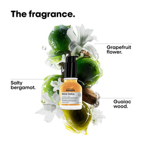 L'Oréal Professionnel applying oil to damp hair for protection and improved manageability