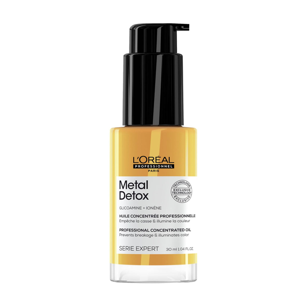 L'Oréal Professionnel Paris front packaging shows product and benefits