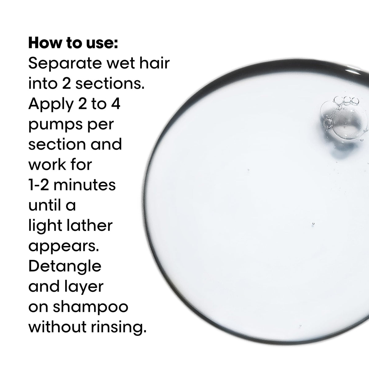 L'Oréal Professionnel applied to mid-lengths showing protection and reduced porosity